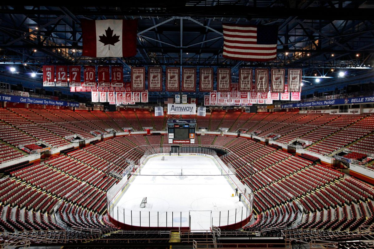 Detroit's latest pension disgrace: A gaudy new arena at retirees ...