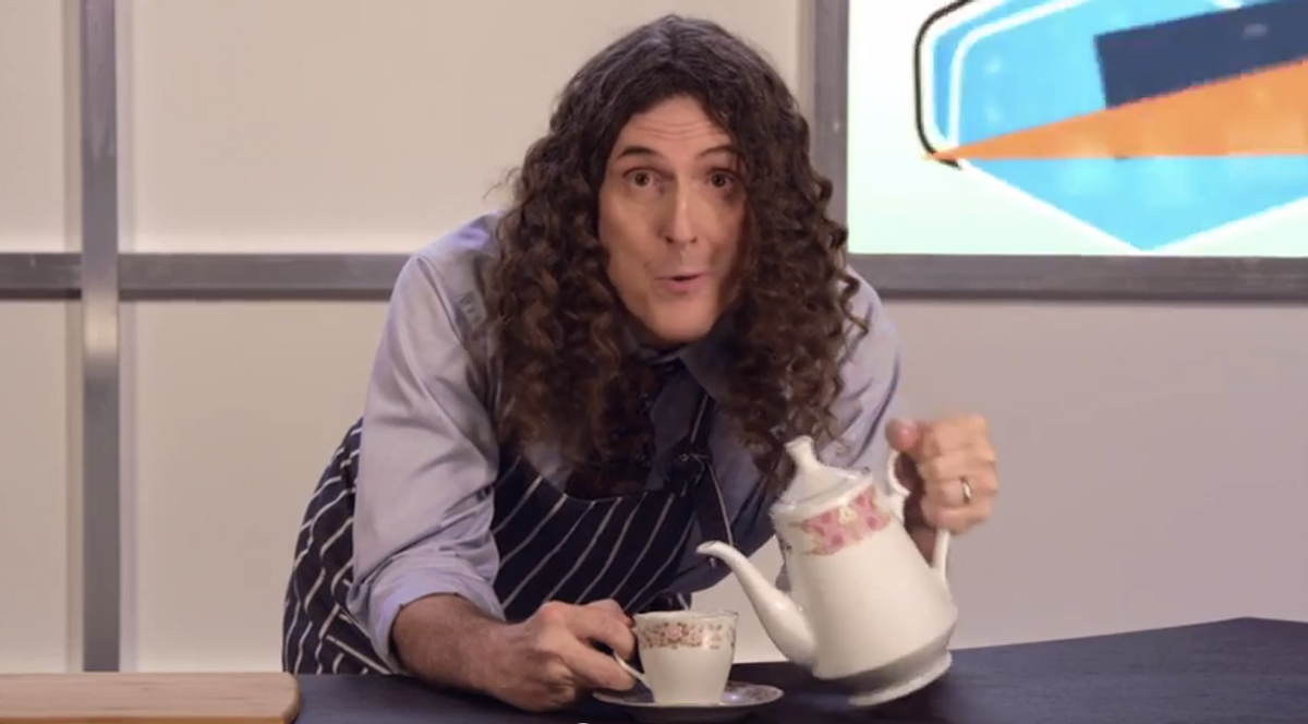  "Weird Al" Yankovich in the music video for "Foil."    (YouTube)