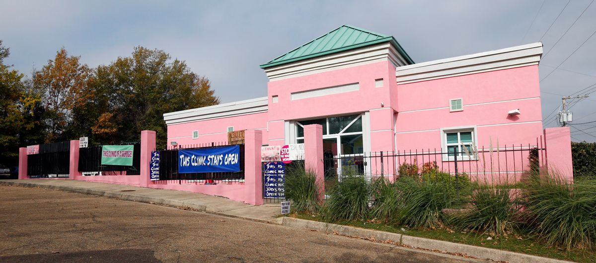  Jackson Women's Health Organization, aka the Pink House  (AP/Rogelio V. Solis)