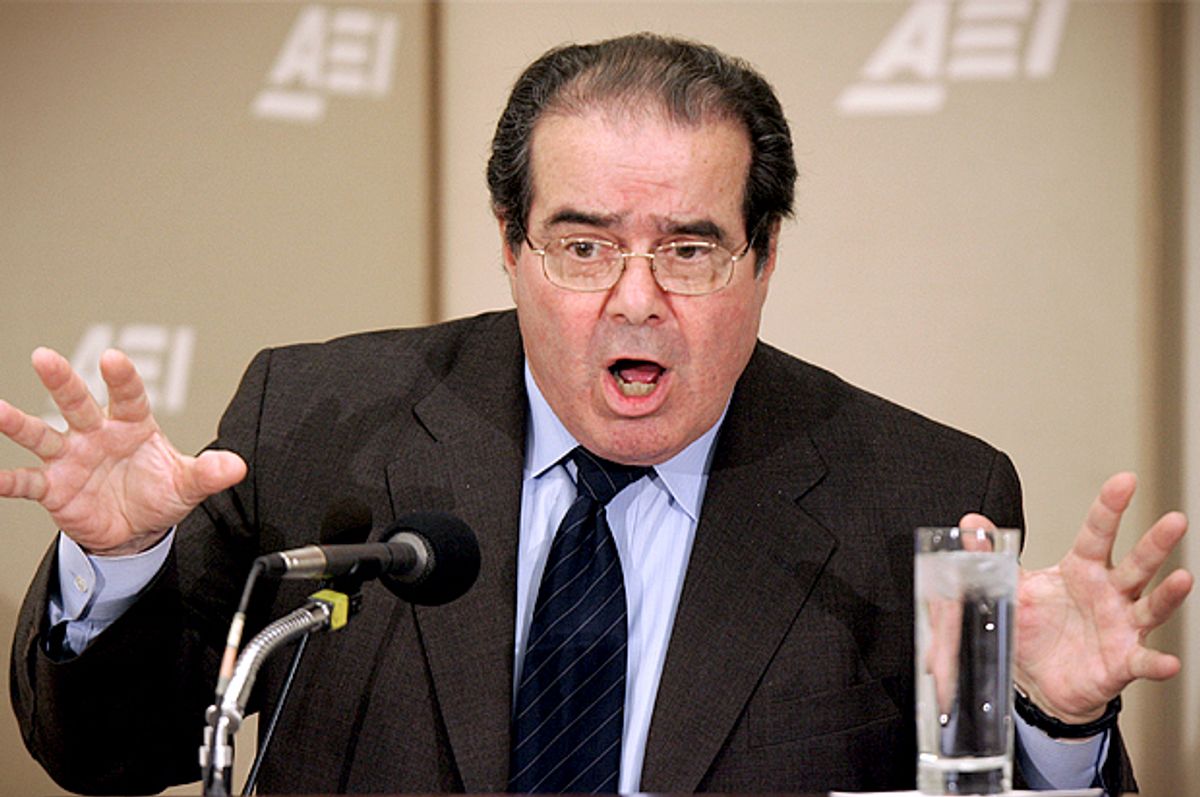 Antonin Scalia              (Reuters/Kevin Lamarque)