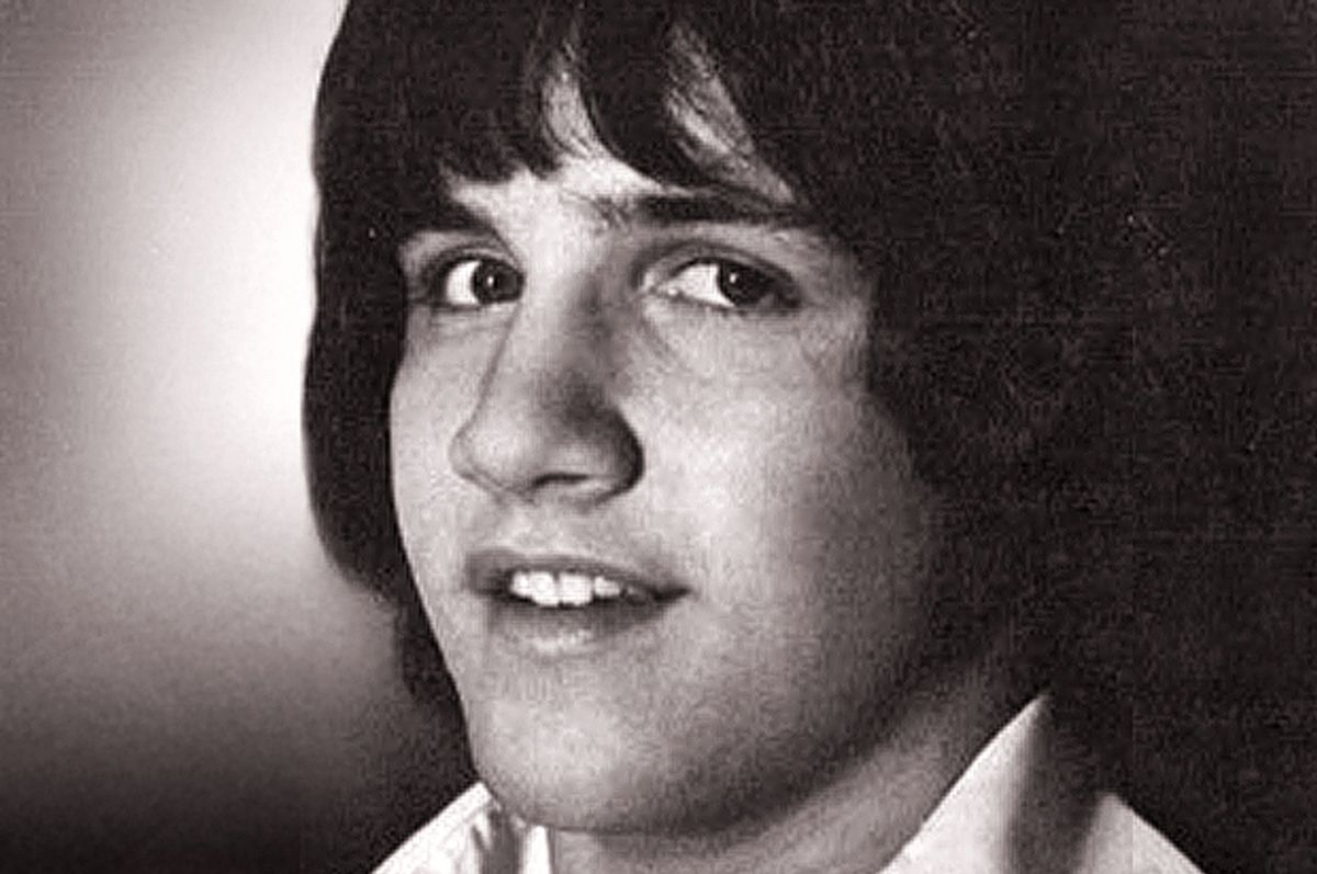 A photo of the author as a teenager.     