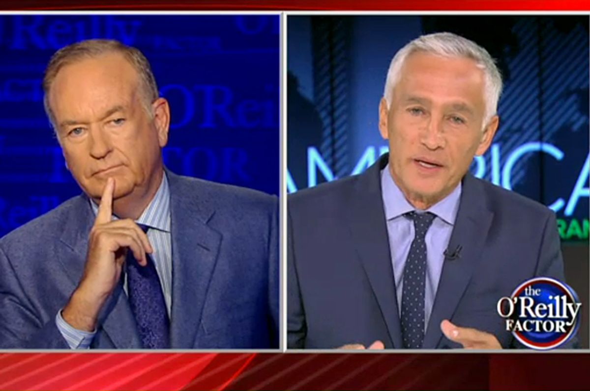 Bill O'Reilly, Jorge Ramos           (Fox News)