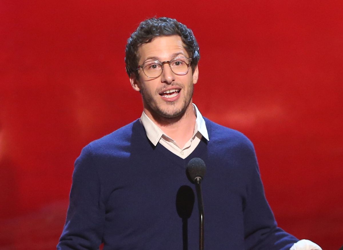FILE - This June 7, 2014 file photo shows Andy Samberg at the Guys Choice Awards at Sony Pictures Studios in Culver City, Calif. Samberg wants ousted Saturday Night Live cast members to know there is life after the comedy show. Noël Wells and John Milhiser and Books Wheelan have all been let go from the sketch comedy series. Talking to journalists Wednesday , July 16, at a set visit for his sitcom Brooklyn Nine-Nine, Samberg said, If you were hired... theres something good going on with you so whether or not the timings right doesnt mean youre not gonna go on to great things.  (Photo by Paul A. Hebert/Invision/AP, File) (Paul A. Hebert/invision/ap)