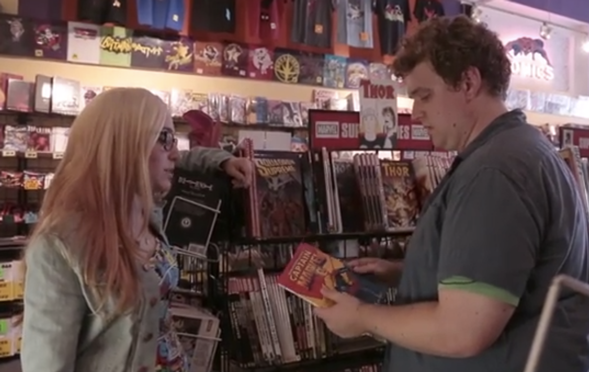  If geek girls acted like geek guys    (screenshot/Buzzfeed)