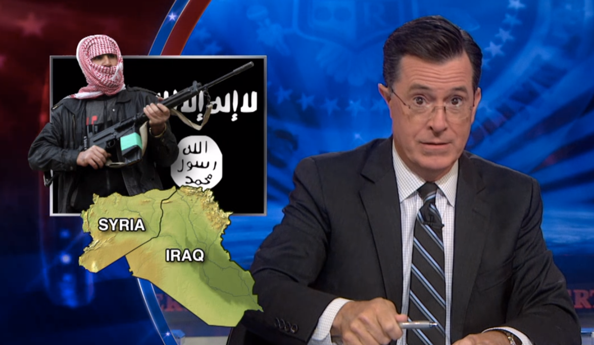  Stephen Colbert       (screenshot/The Colbert Report)