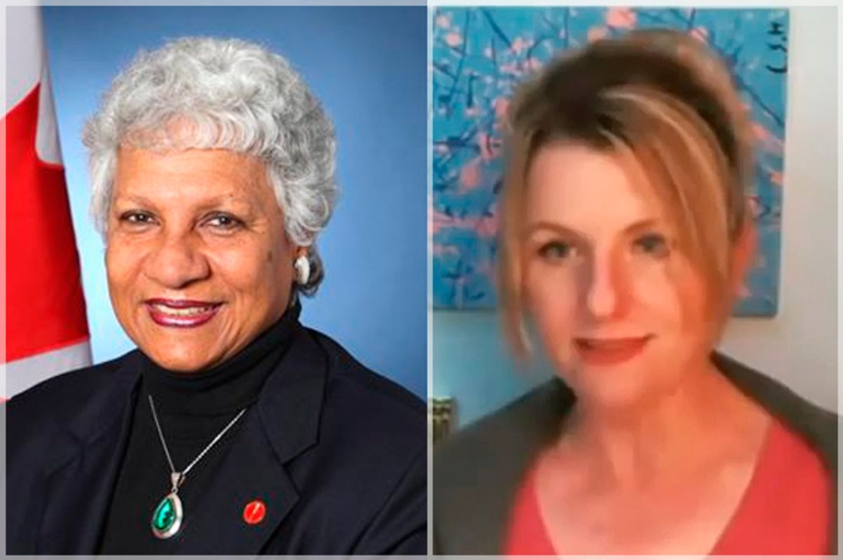 Anne Cools, Janet Bloomfield    (http://senatorcools.sencanada.ca/YouTube/Janet Bloomfield)