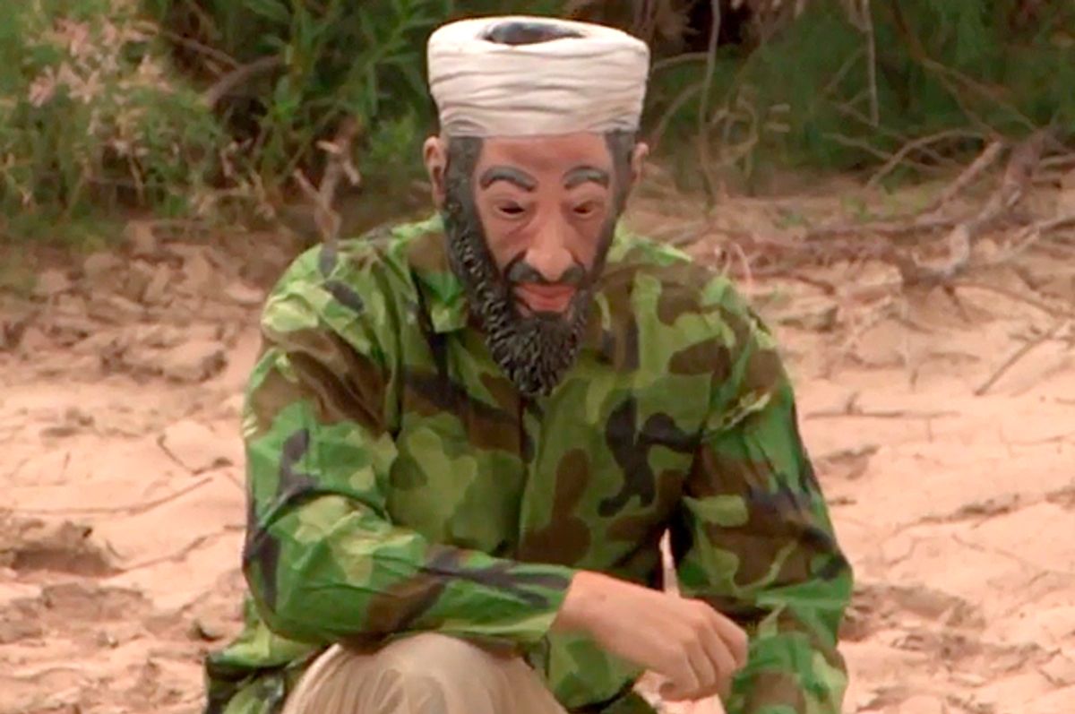 James O'Keefe dressed as Osama bin Laden          (YouTube/Project Veritas)