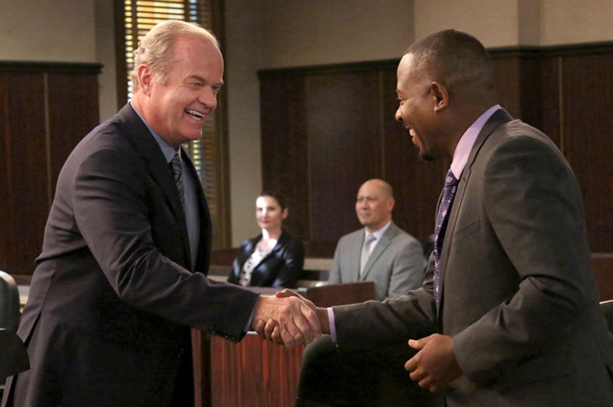 Kelsey Grammer and Martin Lawrence in "Partners"         (FX/Byron Cohen)