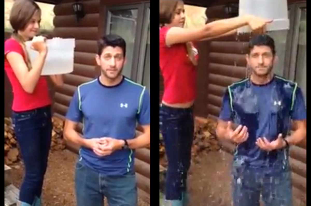 Paul Ryan takes "ALS Ice Bucket Challenge"                             (Fox6Now)