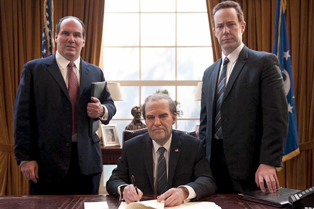 Harry Shearer as Nixon in "Playhouse Presents: Nixon is the One"     
