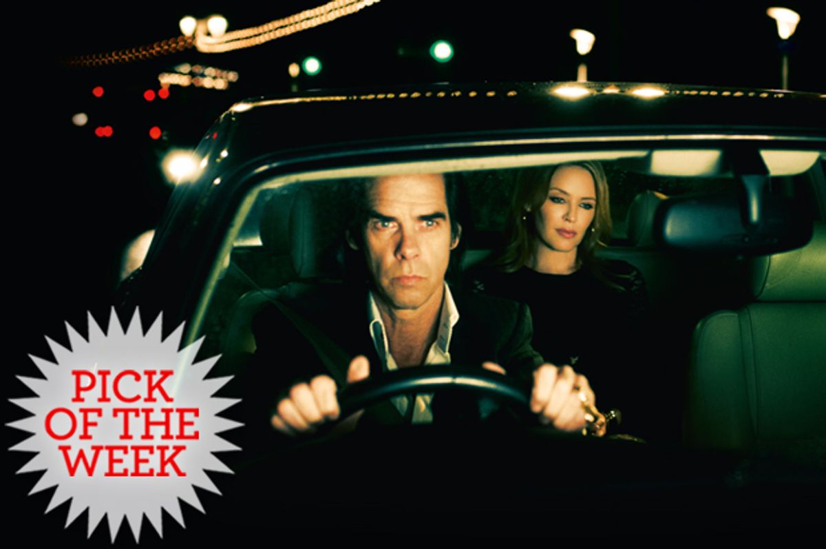 Nick Cave and Kylie Minogue in "20,000 Days on Earth"              