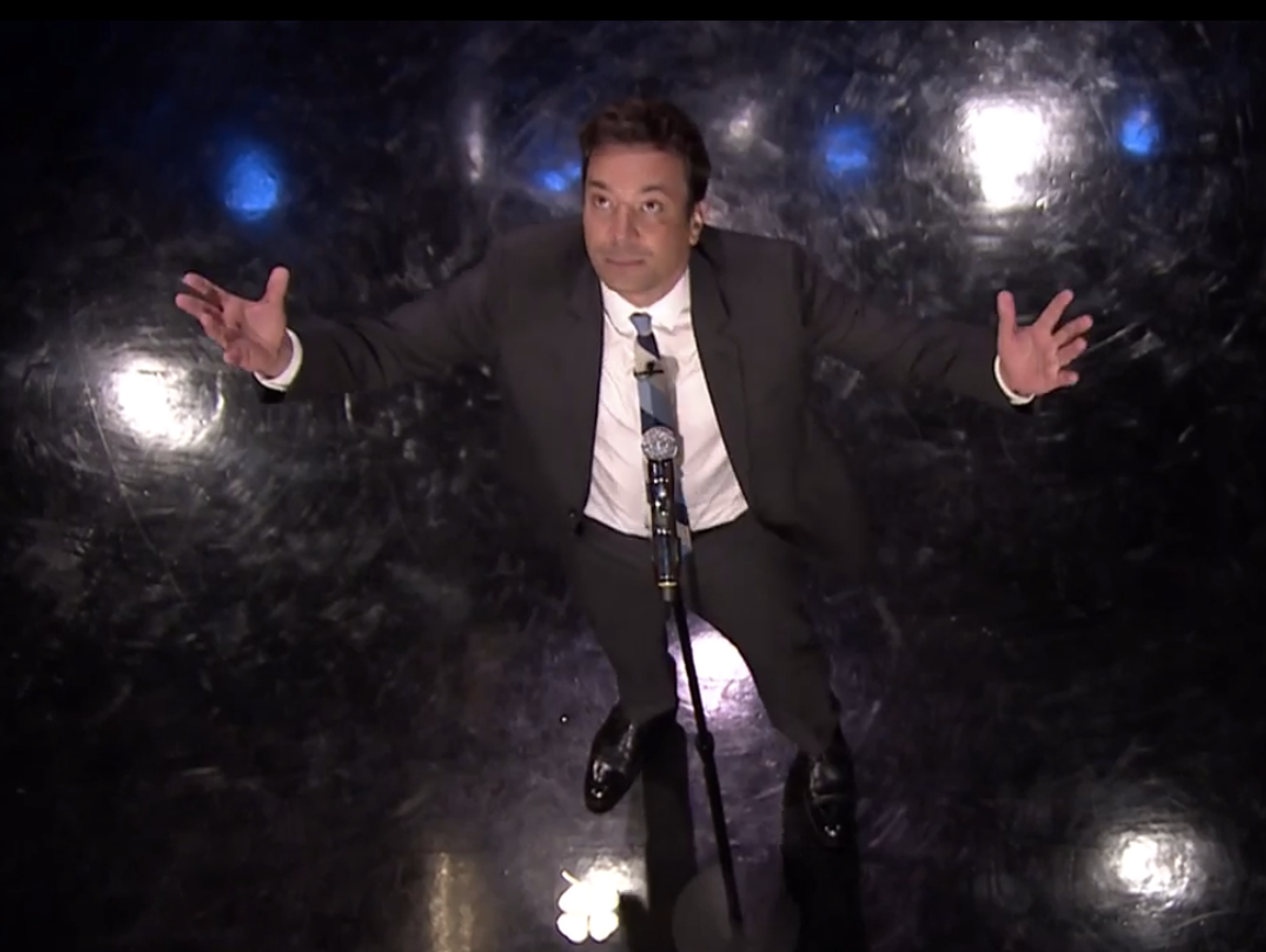  Jimmy Fallon lip-sync     (screenshot/"The Tonight Show")