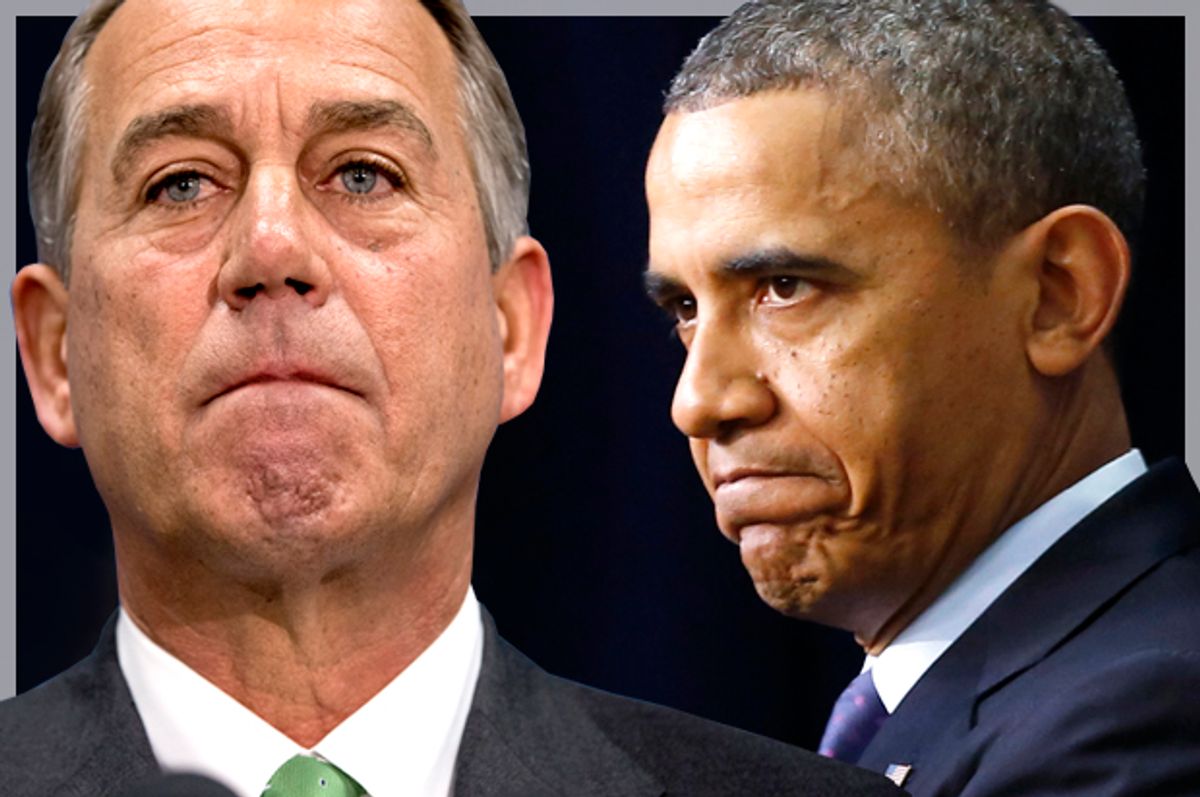   (AP/J. Scott Applewhite/Reuters/Kevin Lamarque/photo montage by Salon)