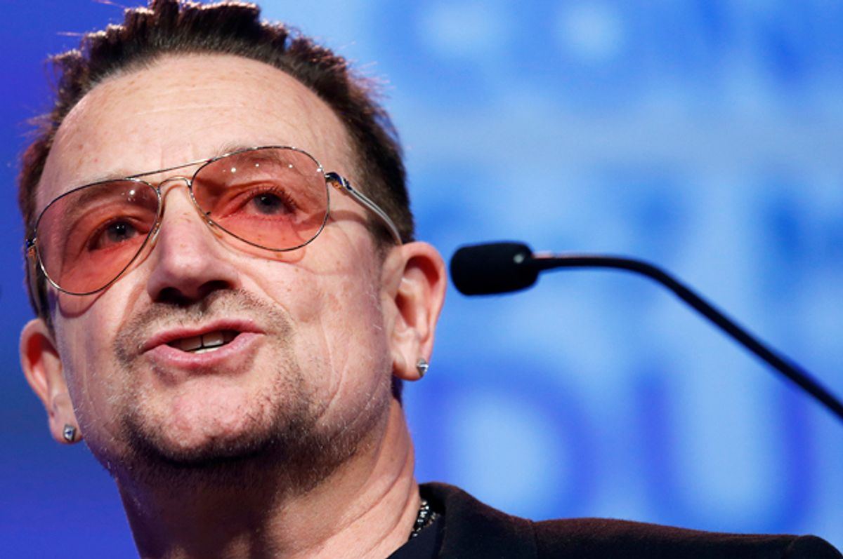 Bono         (Reuters/Suzanne Plunkett)