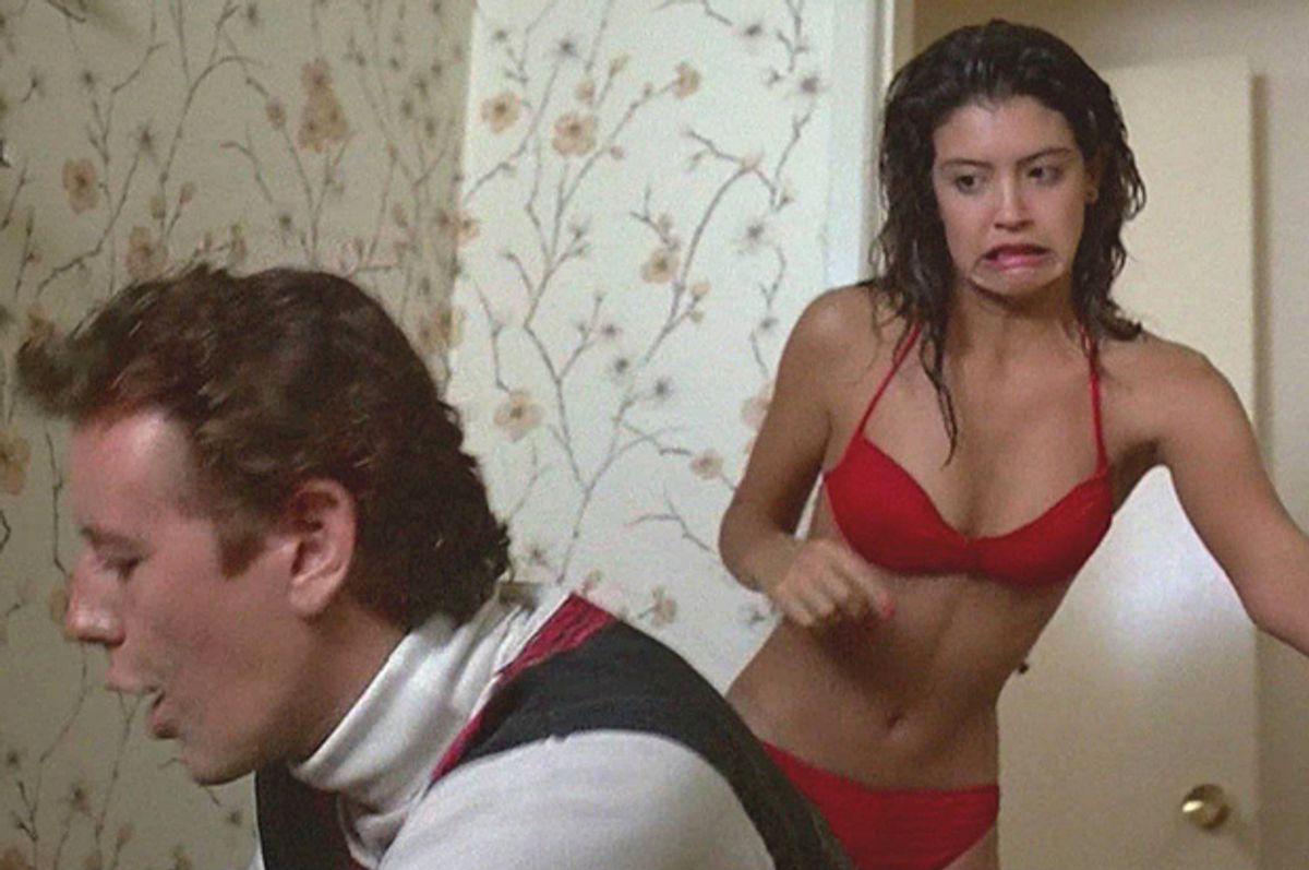 Judge Reinhold and Phoebe Cates in "Fast Times at Ridgemont High"          (Universal Pictures)