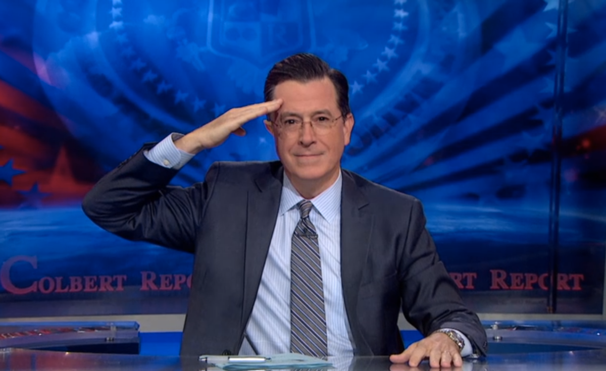 Stephen Colbert   (screenshot/"The Colbert Report")