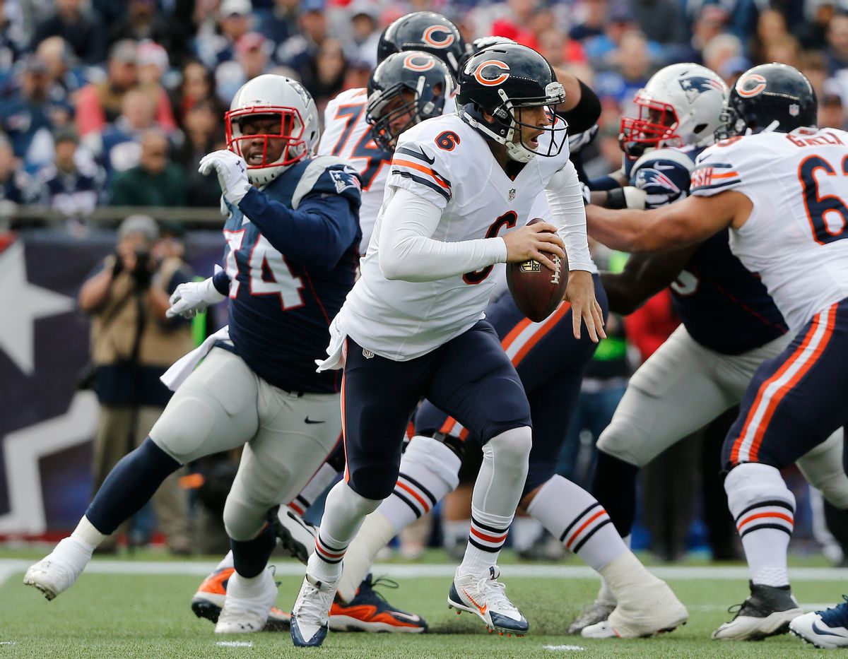 Patriots score three touchdowns in 57 seconds against Bears 