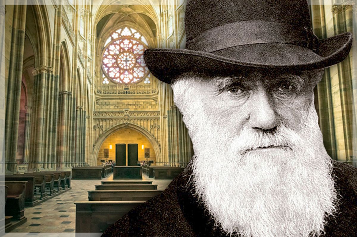 Charles Darwin          (Wikimedia/<a href='http://www.shutterstock.com/gallery-138841p1.html'>WDG Photo</a> via <a href='http://www.shutterstock.com/'>Shutterstock</a>/Salon)