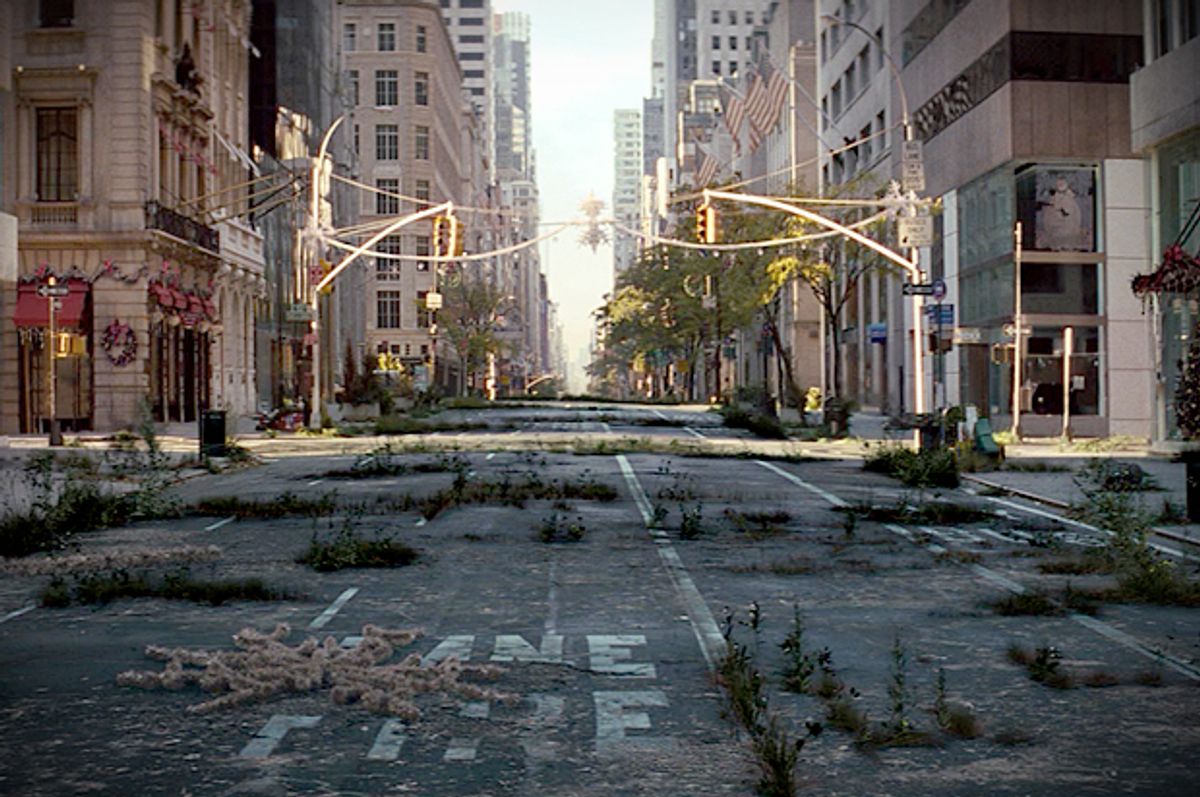 New York City, in a scene from "I Am Legend"      (Warner Bros. Pictures)