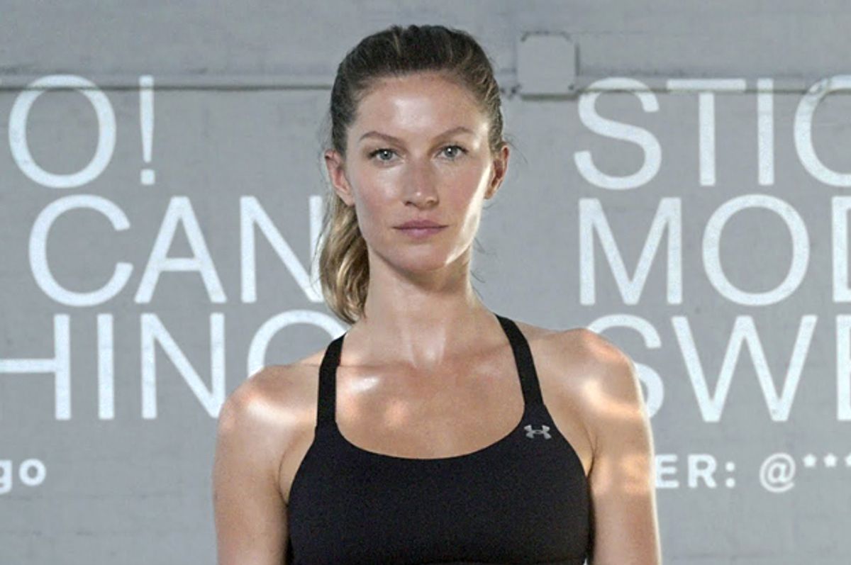 Gisele Bündchen in Under Armour's "I Will Want What I Want" ad    (YouTube/Under Armour)