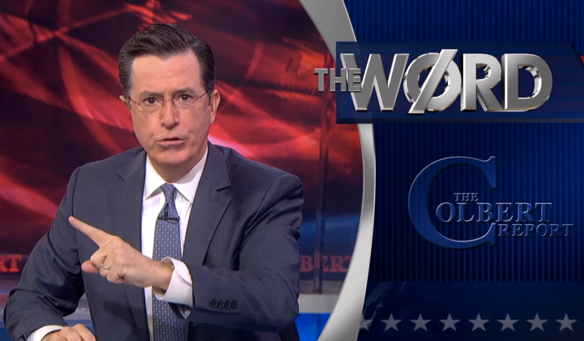 Stephen Colbert "The Word"   (Comedy Central)