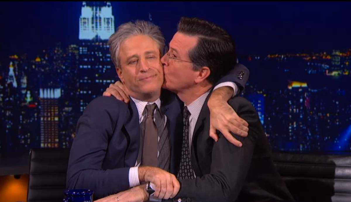  Jon Stewart and Stephen Colbert      (Comedy Central)
