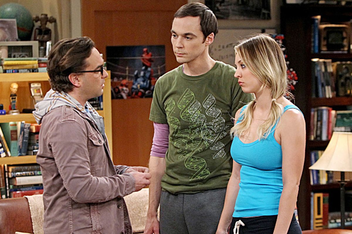 Johnny Galecki, Jim Parsons and Kaley Cuoco in "The Big Bang Theory"      (CBS/Monty Brinton)
