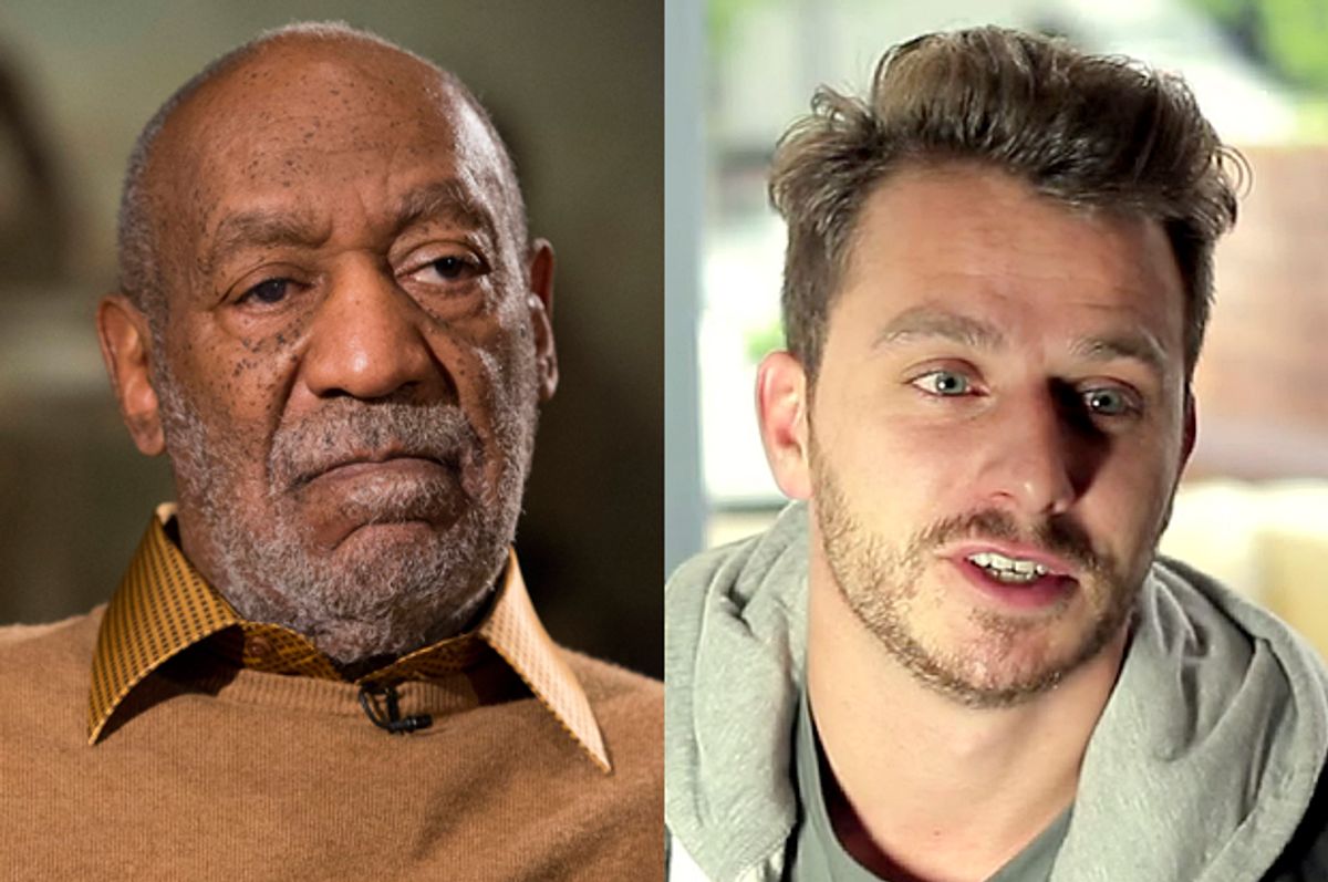 Bill Cosby, Dapper Laughs        (AP/Evan Vucci/YouTube/FRP MotionPictures)