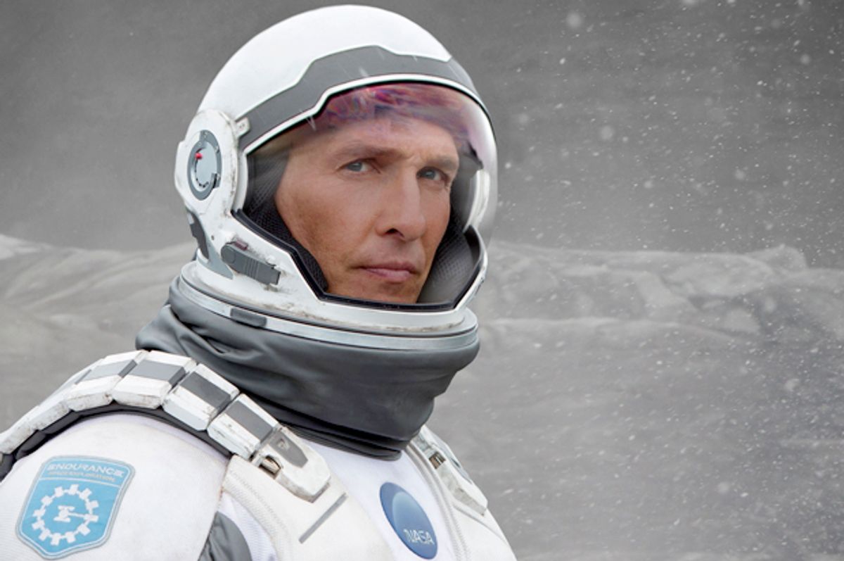 Matthew McConaughey in "Interstellar"        (Melinda Sue Gordon/Warner Bros. Entertainment, Inc.)