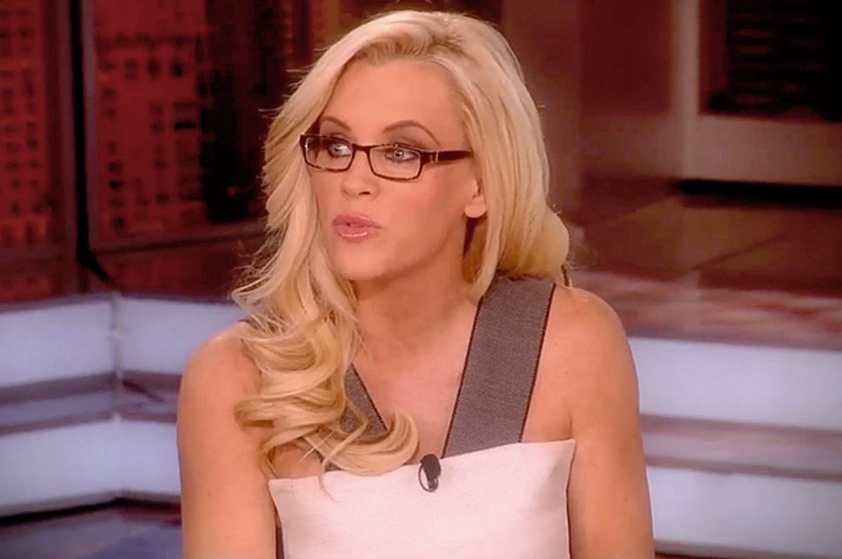 Jenny McCarthy on "The View"             (ABC)