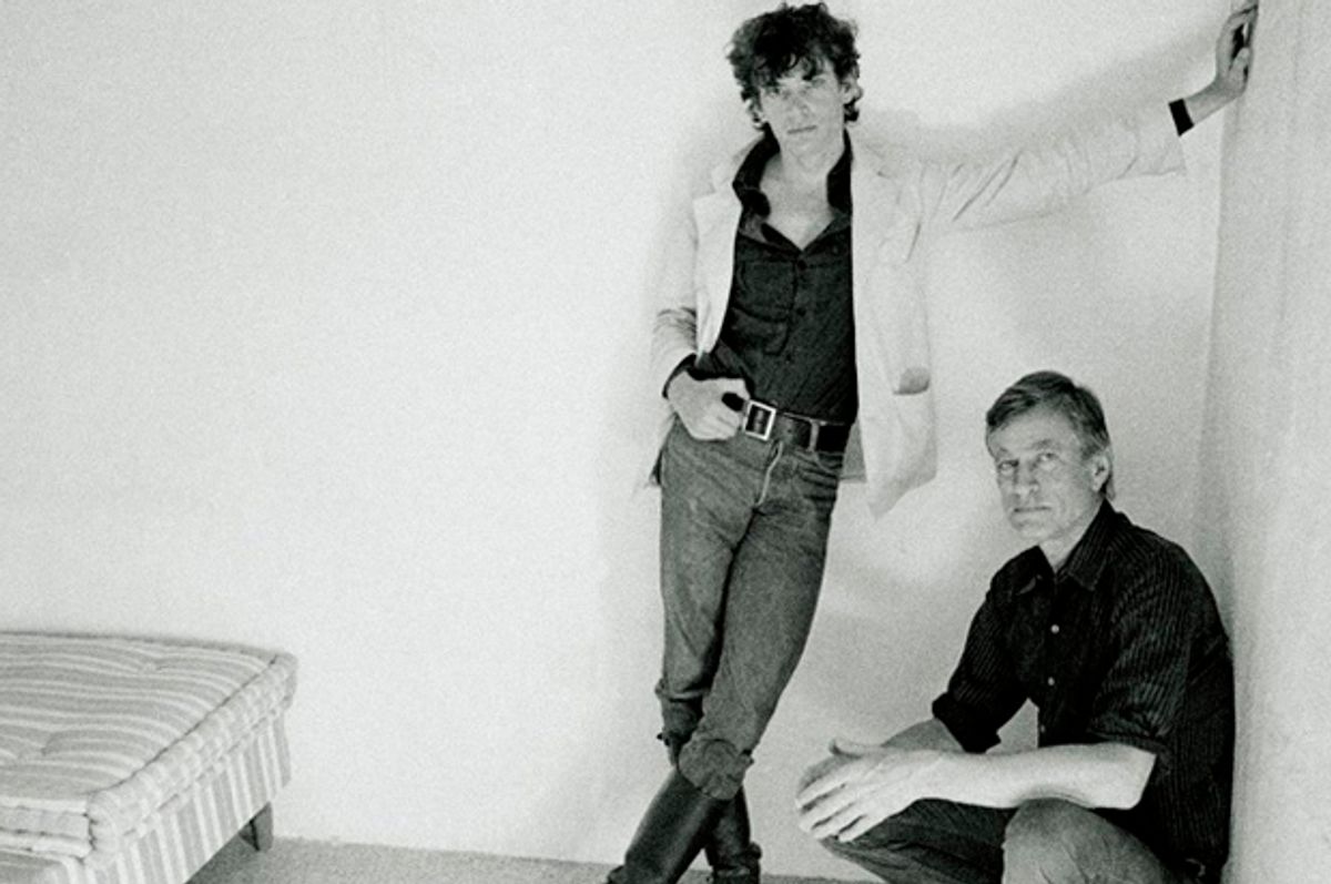 Robert Mapplethorpe and Sam Wagstaff, in the cover photo of "Wagstaff: Before and After Mapplethorpe: A Biography"      