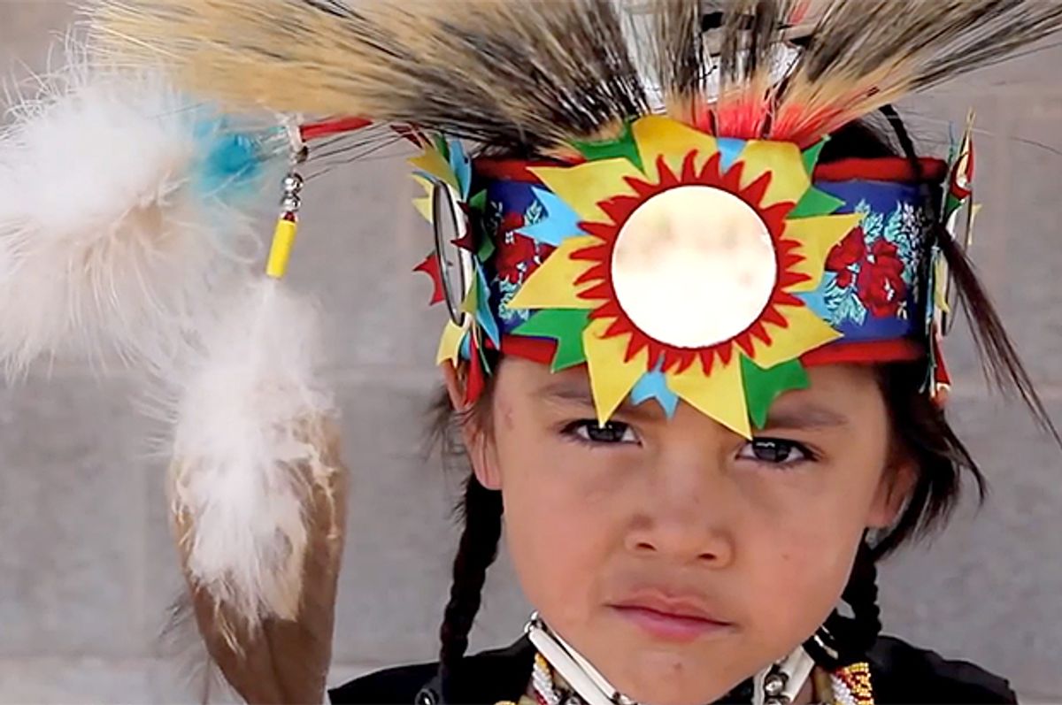 A video still, courtesy of the Yocha Dehe Wintun Nation of northern California.      (AP/Yocha Dehe Wintun Nation)