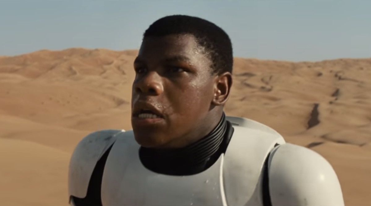  John Boyega in "Star Wars" teaser    (Star Wars)