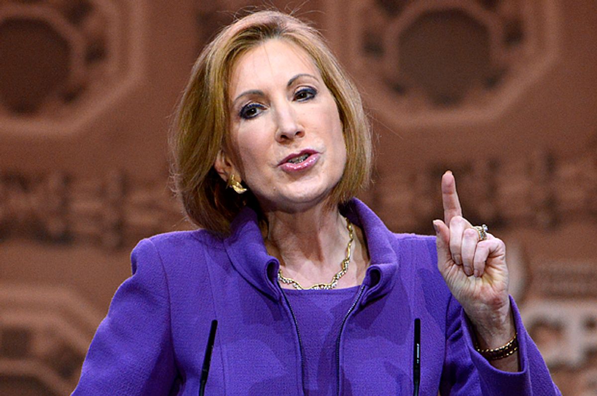 Carly Fiorina (Reuters/Mike Theiler)
