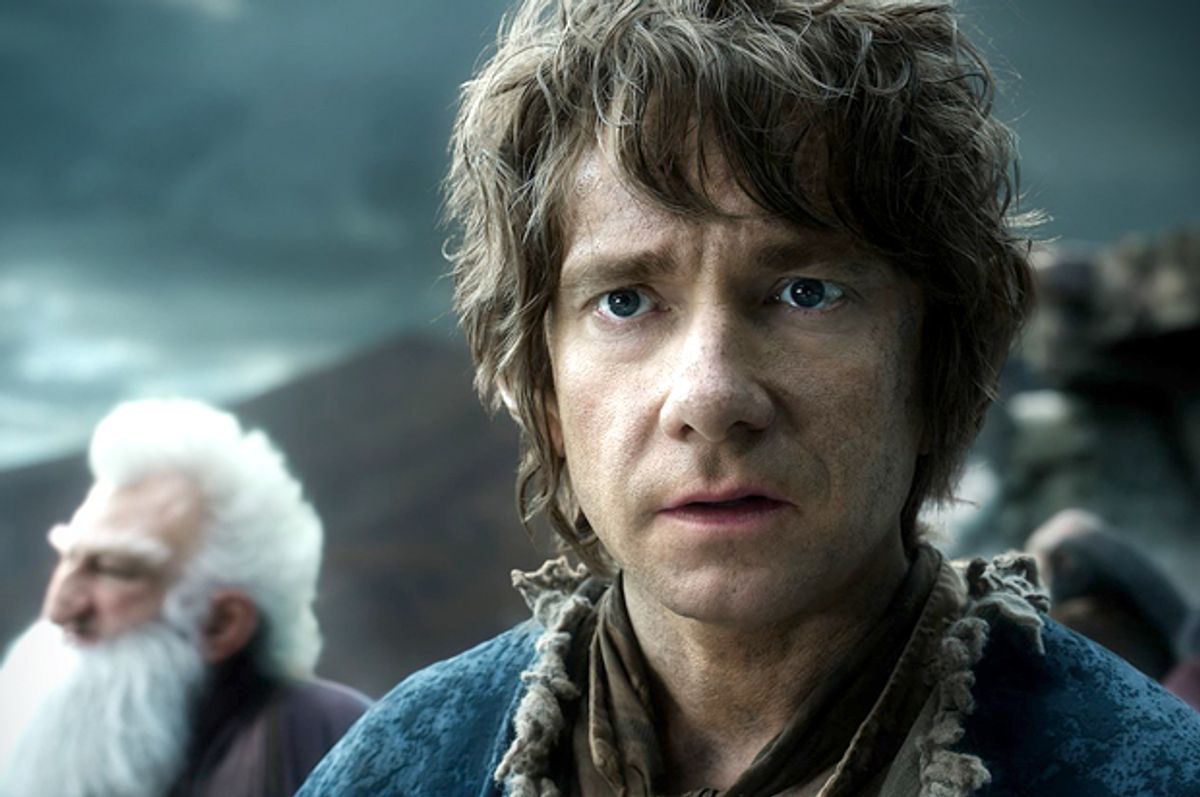 Martin Freeman in "The Hobbit: The Battle of the Five Armies"           (Warner Bros. Entertainment Inc.)