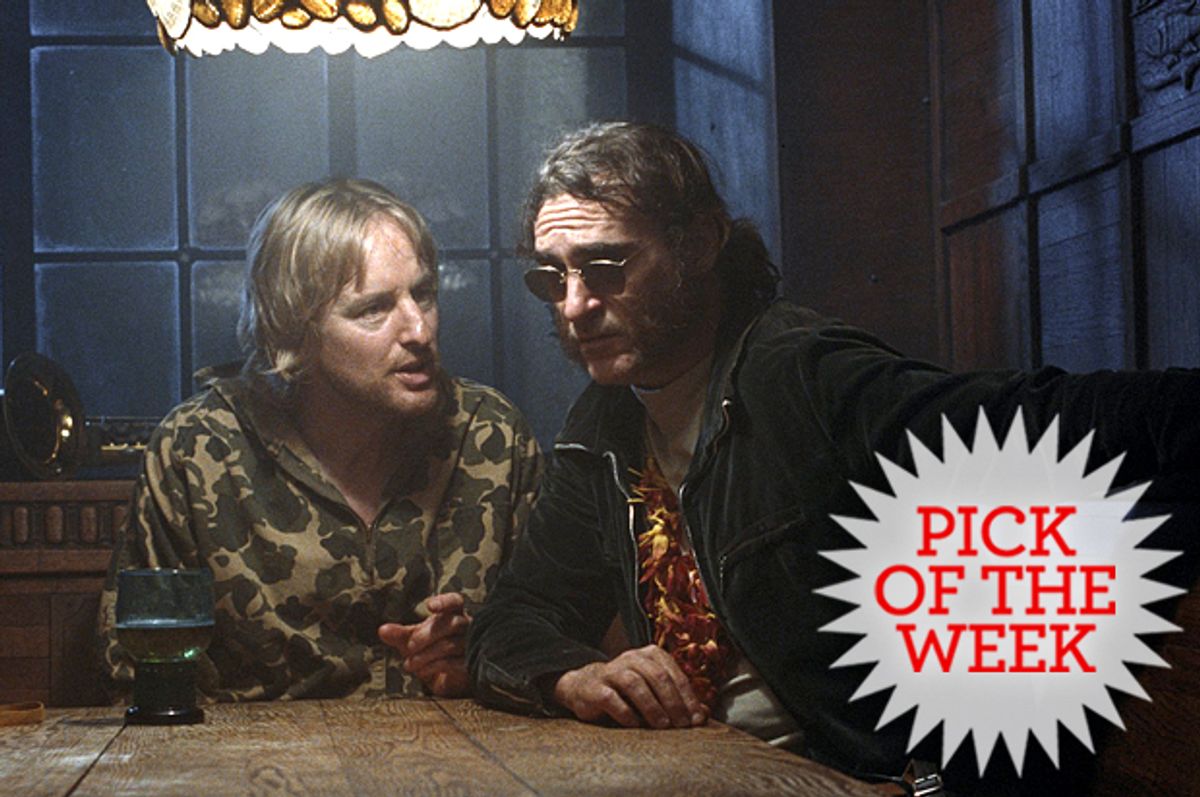 Owen Wilson and Joaquin Phoenix in "Inherent Vice."   