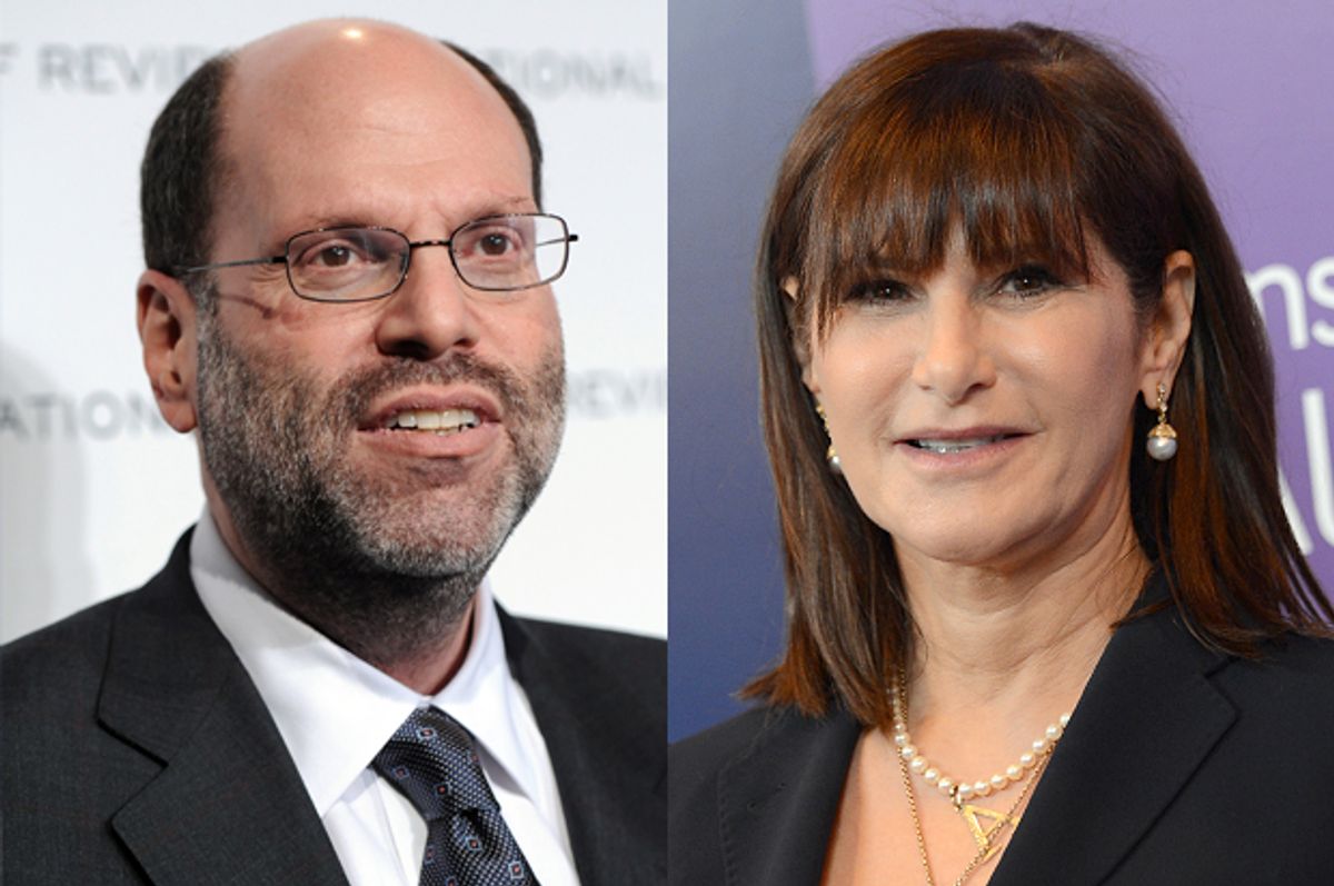 Scott Rudin, Amy Pascal      (AP/Evan Agostini/Jordan Strauss)