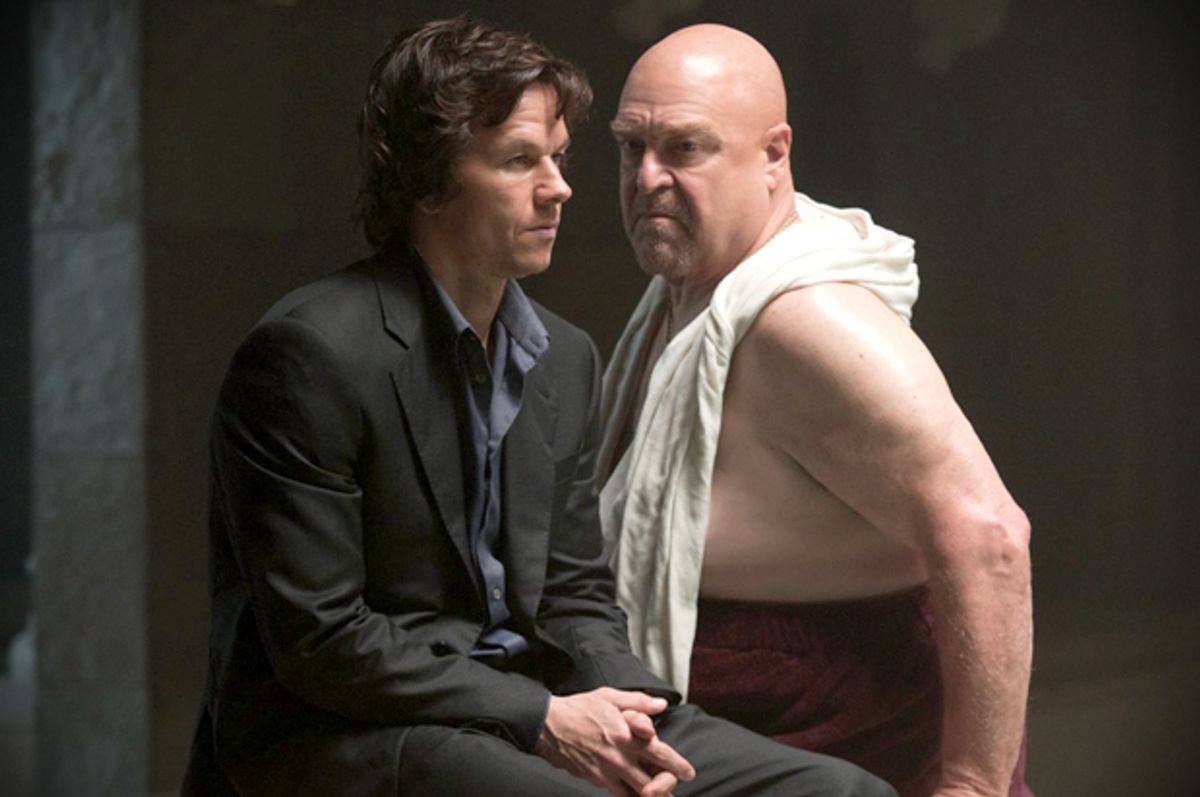 Mark Wahlberg and John Goodman in "The Gambler"   (Paramount Pictures)