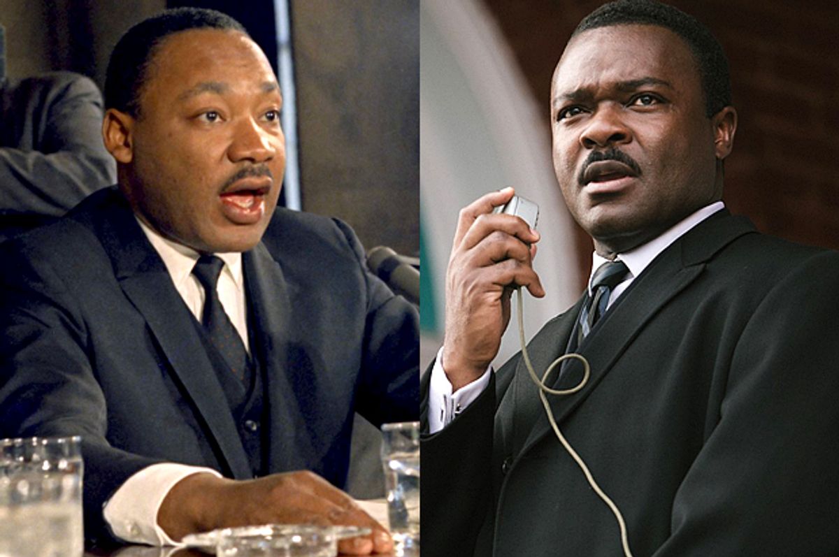 Martin Luther King Jr.; David Oyelowo in "Selma"           (AP/Paramount Pictures)