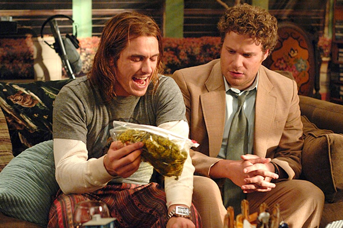 James Franco and Seth Rogen in "Pineapple Express"     