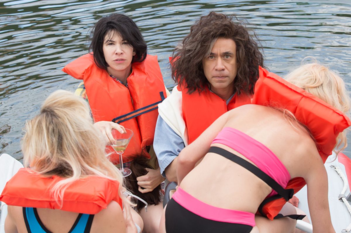 Carrie Brownstein and Fred Armisen in "Portlandia"    (IFC)