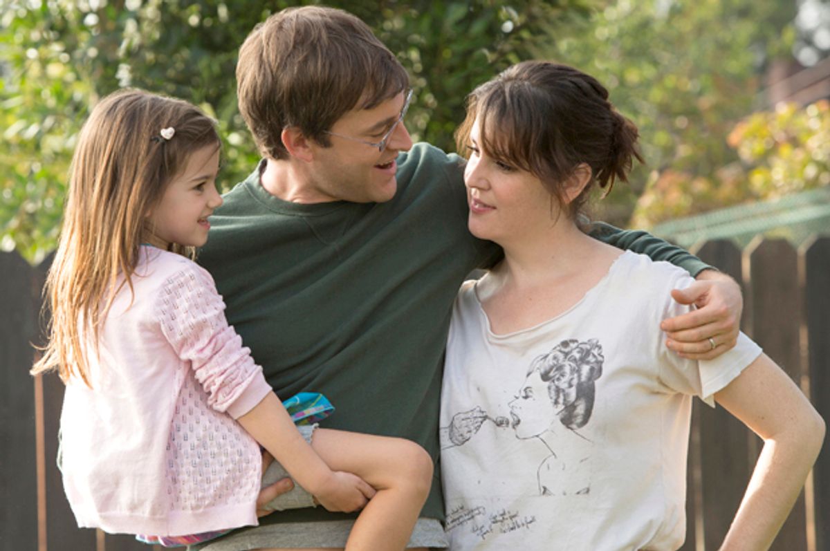 Abby Ryder Fortson, Mark Duplass and Melanie Lynskey in "Togetherness"      (HBO/Melissa Moseley)