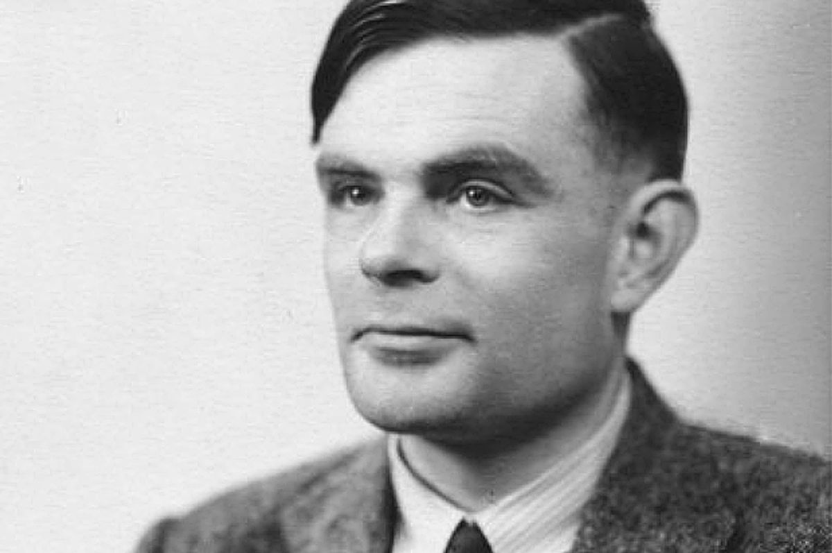 Alan Turing        (Wikimedia)