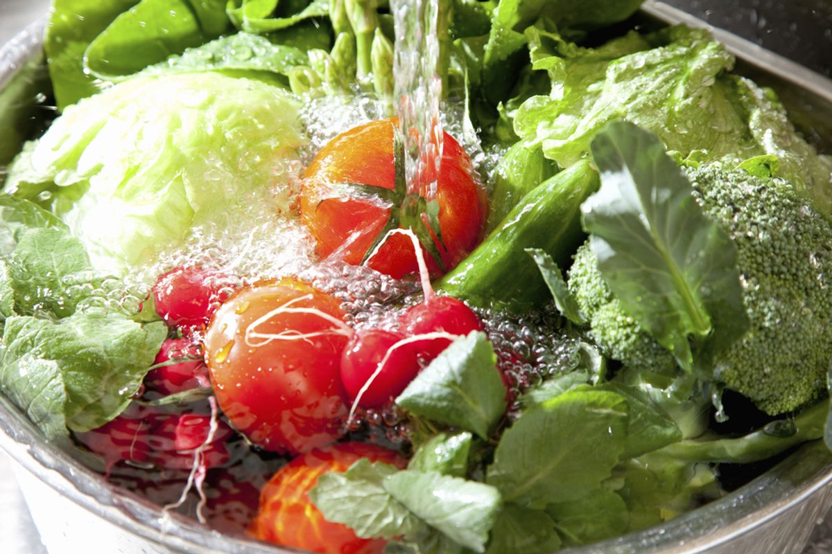 Pathogens in lettuce can't be washed away    (KPG_Payless)