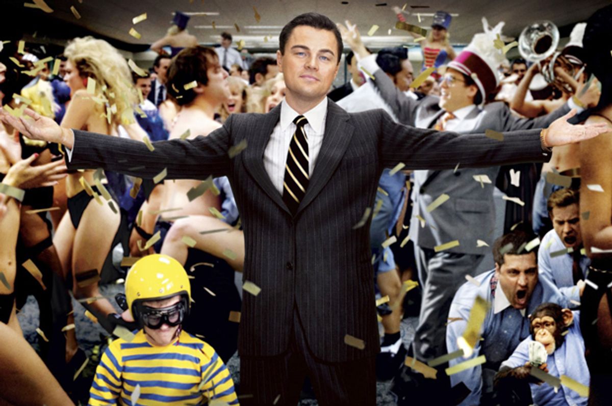 Leonardo DiCaprio in "The Wolf of Wall Street"         (Paramount Pictures)