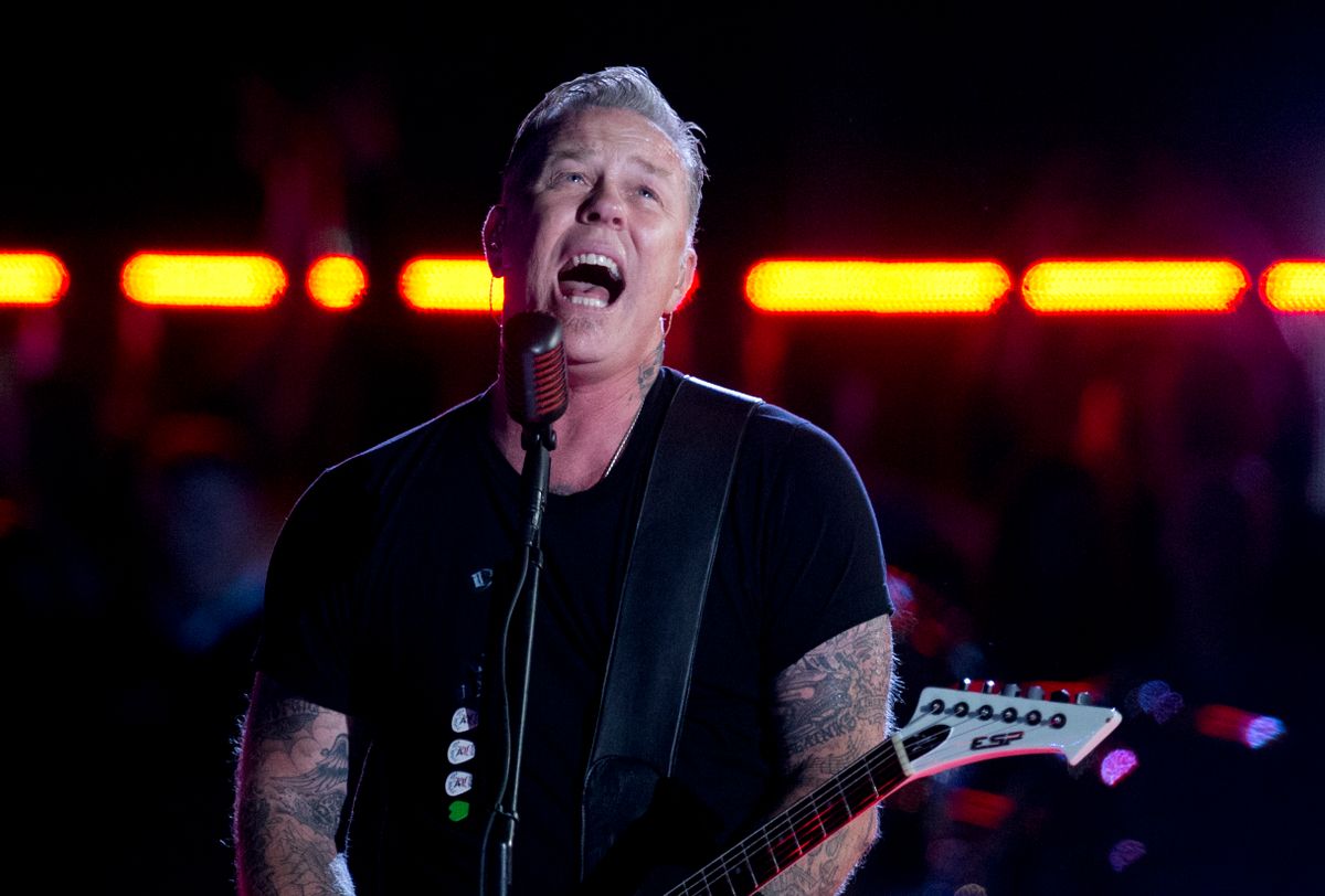 James Hetfield of Metallica (AP/Carolyn Kaster)
