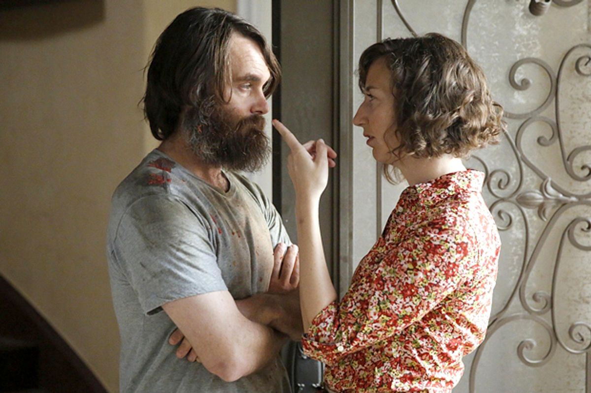 Will Forte and Kristen Schaal in "The Last Man on Earth"        (Fox)