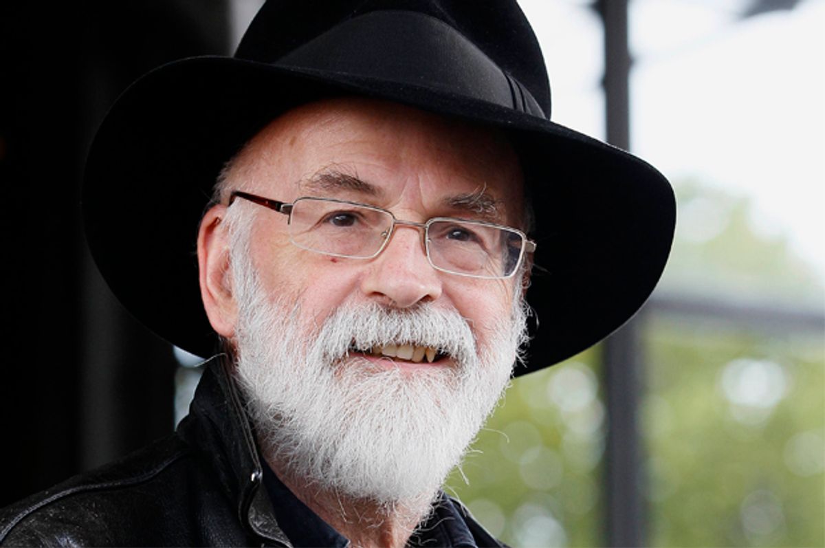 Terry Pratchett        (AP/Kirsty Wigglesworth)