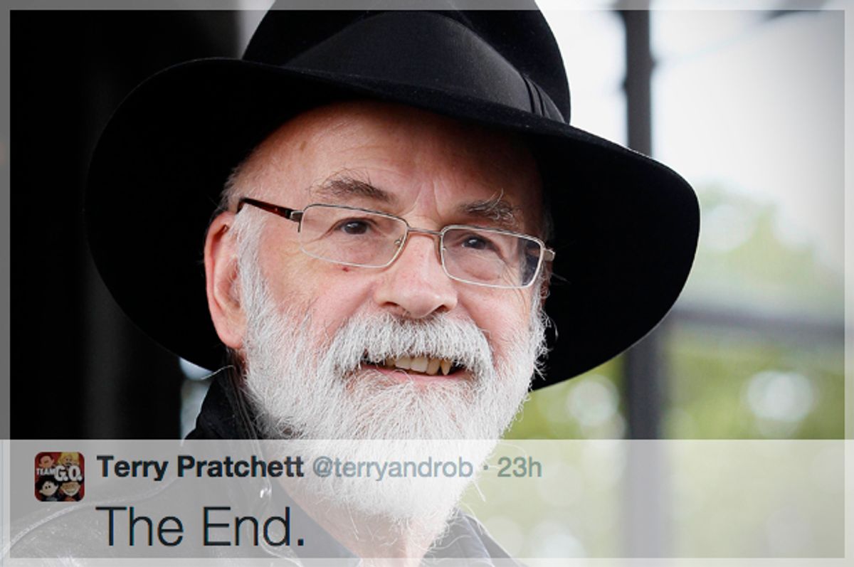 Terry Pratchett    (AP/Kirsty Wigglesworth)