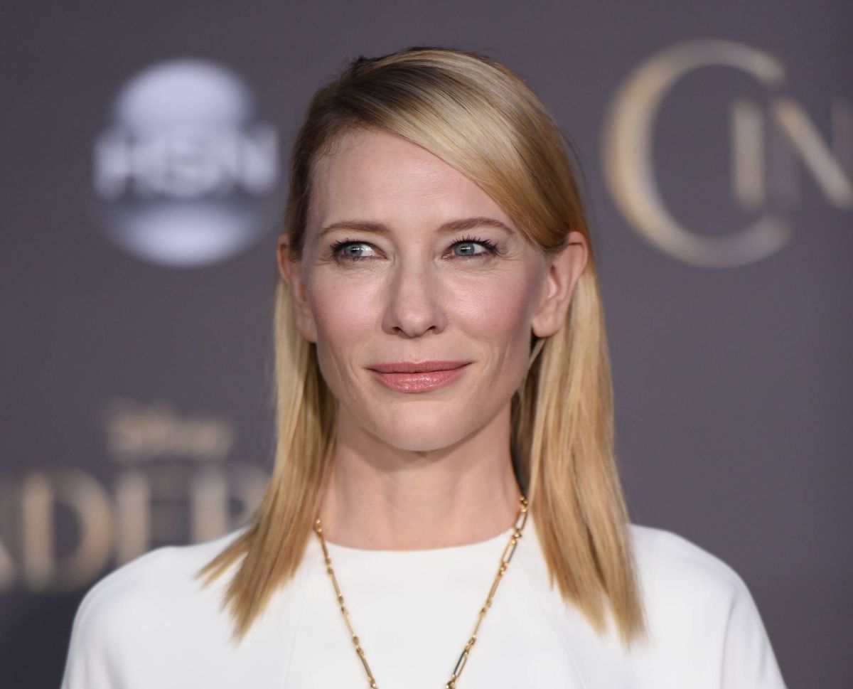 Cate Blanchett arrives at the Premiere Of "Cinderella" on Sunday, March 1, 2015, in Los Angeles. (AP/Richard Shotwell)